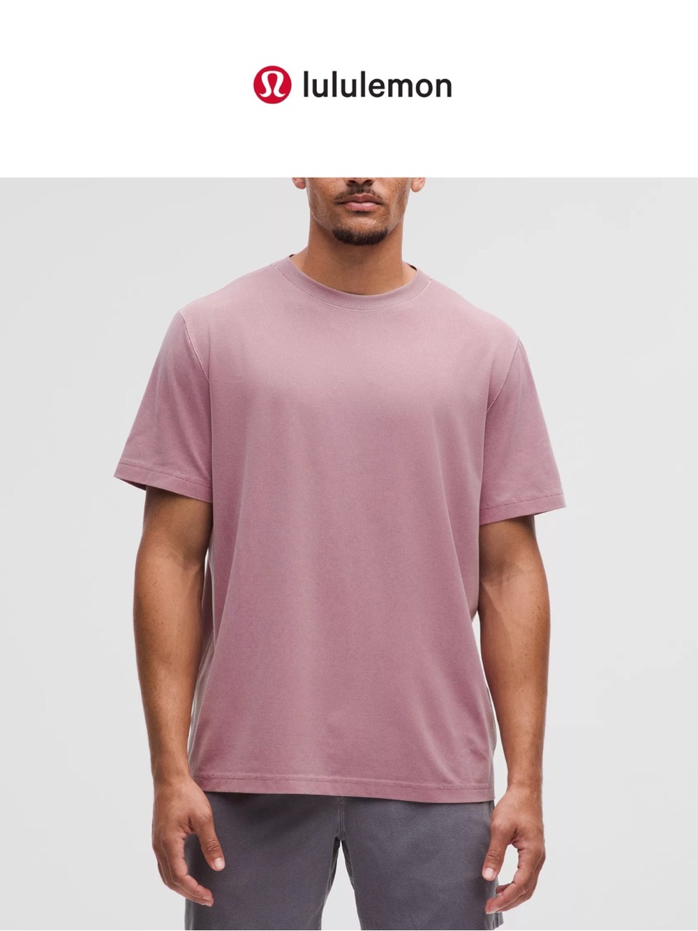 lululemon Mens Classic fit  T-shirt